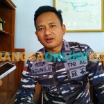 Danposmat TNI AL Tulungagung, Letda Laut (P) Agung Utomo. Foto: FERI WAHYUDI/BANGSAONLINE
