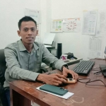 Gunawan Wihandono, Komisioner KPU Tuban divisi Sosdiklih, SDM, dan Parmas.
