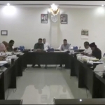 DPRD Nganjuk menggelar rapat hearing terkait laporan warga dugaan akte palsu. Foto: BAMBANG DWI J/BANGSAONLINE