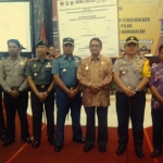 Tiga pilar itu yakni TNI, Polri dan ASN yang tergabung bersama Forkompinda, OPD dan Kades se-Bangkalan siap amankan Pilkada.