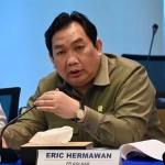 Anggota Komisi XI DPR RI dari Fraksi Golkar, Eric Hermawan.