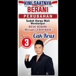 Cakades 03 Krustiyanto Siap Maju Pilkades Sebani.