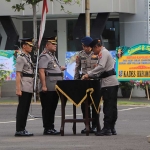 Kapolda Jatim Irjen Pol Nanang Avianto saat memimpin sertijab Kapolres Tuban.