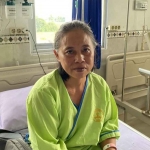 Sulastri, peserta program JKN dari BPJS Kesehatan usai menjalani operasi. Foto: Ist