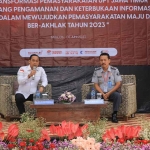 Plt Dirkamtib Ditjen Pemasyarakatan, Erwedi Supriyatno, saat menjadi narasumber dalam Rakernispas TA 2023 di Kota Batu.