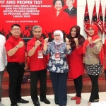 Bakal calon Wali Kota dan Walil Wali Kota Surabaya yang mengikuti uji kepatutan dan kelayakan di kantor DPD PDI Perjuangan Jatim. foto: ist.