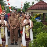Sekdakab Trenggalek, Edy Supriyanto, saat berada di Desa Karanganom.