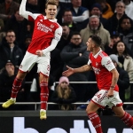 Martin Odegaard cetak satu gol kemenangan Arsenal atas Spurs di pekan ke-20 Liga Inggris