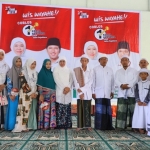 Khofifah saat bersilaturahim ke Pesantren Nurul Qodim, Paiton, Probolinggo, Jawa Timur, Jumat (30/3). Foto : tim kerja
