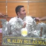 Kasat Reskrim Polres Kediri, AKP M Aldy Sulaiman. (foto: dendi martoni/BANGSAONLINE)