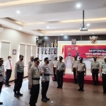Sebanyak 27 personel di lingkungan Polres Batu menerima kenaikan pangkat.