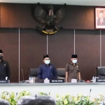 Sidang paripurna pemberhentian Wabup Pamekasan di Gedung DPRD, Jalan Kabupaten Pamekasan. 