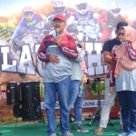 Suhandoyo saat launching WEGO Sirkuit Grasstrack.