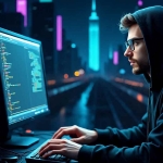 Ilustrasi hacker. Foto: Dibuat oleh AI.