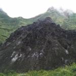 Gunung Kelud pasca erupsi