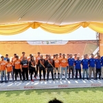 Jersey baru serta 25 pemain Persibo Bojonegoro resmi diluncurkan, Minggu (31/10/21), di Stadion Letjen H. Soedirman.