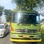 Truk yang terlibat laka hingga menewaskan seorang ibu di sampang