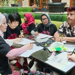 Suasana saat workshop drawing yang digelar Hamid Nabhan.