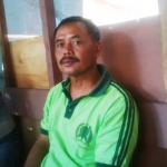 Joko, salah seorang warga Dusun Sengon, Desa Sambong, Pacitan