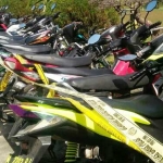 BB Ranmor yang diamankan Satlantas Polres Pamekasan hasil Operasi Patuh Semeru 2017. foto: ERRI/ BANGSAONLINE