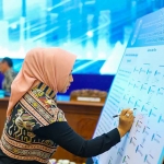 Wali Kota Mojokerto saat menghadiri HLM Investasi 2025.
