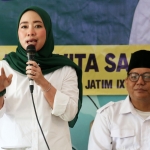 Ratna Juwita Sari saat memberi pemaparan.