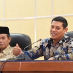 Wali Kota Kediri Abdullah Abu Bakar saat memberi sambutan. Foto: Ist. 