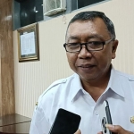 Kepala Disparbud Jember, Harry Agustriono, saat memberi keterangan kepada awak media.