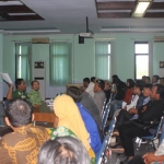 Pemerintah Kabupaten Pasuruan saat menyosialisasikan program Pamsimas kepada beberapa desa, beberapa waktu lalu.