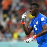 Gawang Edouard Mendy kebobolan dua gol usai ditekuk Belanda pada lanjutan Piala Dunia 2022.