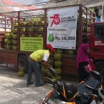 Penjualan elpiji murah dari Pertamina.