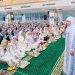Gubernur Khofifah saat memberi sambutan.