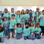Wakil Wali Kota Pasuruan saat menghadiri pameran seni rupa anak.