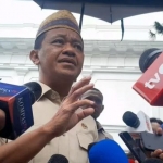 Bahlil saat ditemui wartawan