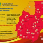 Data sebaran Covid-19 di Kabupaten Pamekasan per tanggal 2 Juli 2020. 