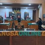 Sidang terdakwa Ernawati di PN Tuban. Foto: Achmad Choirudin/BANGSAONLINE