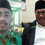 Kolase Foto Ketua DPC PPP Gresik, Khoirul Huda, dan Bendahara PBNU, Ahmad Nadhir.