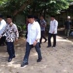 Menpora Imam Nahrawi didampingi Bupati Indartato saat melakukan kunker ke Pacitan.