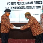 Deklarasi Forum Percepatan, Pencegahan dan Penanggulangan TBC di Kantor Bupati Sumenep, Selasa (27/10/2020).