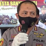 Kapolresta Banyuwangi, Kombespol Arman Asmara.