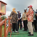 Launching Pendampingan PKN STAN dan Peresmian Zona KIP di Rainbow Garden Poetoek Soeko, Desa Sukosari Kecamatan Trawas, Kabupaten Mojokerto, Jumat (24/6) sore.