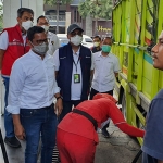 Wamen BUMN, Pahala Nugraha Mansury, saat sidak di SPBU perbatasan Situbondo-Probolinggo.