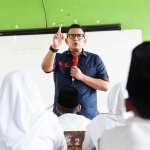 Pj Wali Kota Mojokerto Mochamad Ali Kuncoro turun langsung dalam program pembentukan karakter anak.