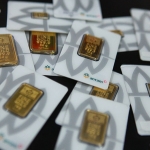 Penurunan harga emas Antam hari ini cukup signifikan. Foto: Ist.