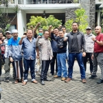 Anggota FRWKB siap memerangi Covid-19 di Kota Batu.
