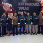 Suasana ketika KPP Pratama Tuban menggelar tasyakuran atas prestasi yang diraih.