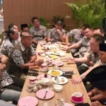 Rapat koordinasi DPP Bara Nusa di Hotel Four Point Surabaya. 