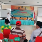 Penetapan DCT DPRD Bangkalan 2019 melalui rapat koordinasi dan penandatangan rancangan DCT di Aula KPU Bangkalan, Kamis (20/9). foto: A. FAUZI/ BANGSAONLINE
