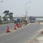 DIFUNGSIKAN. Fly over menuju lokasi proyek migas Banyu Urip Blok Cepu di Bojonegoro mulai difungsikan. Foto: eky nurhadi/BANGSAONLINE