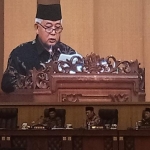 suasana Rapat Paripurna DPRD Malang, Bupati Sanusi sampaikan Raperda perubahan APBD 2025. (Ist)